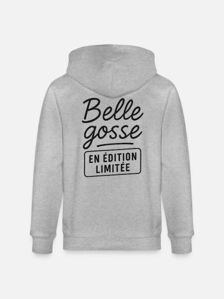 Petite Kid Limited Edition - Stanley/Stella CULTIVATOR Unisex Organic Hooded Jacket - heather grey