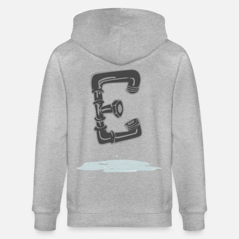 rohr e - Stanley/Stella Unisex Bio-Kapuzenjacke CULTIVATOR  - Grau meliert