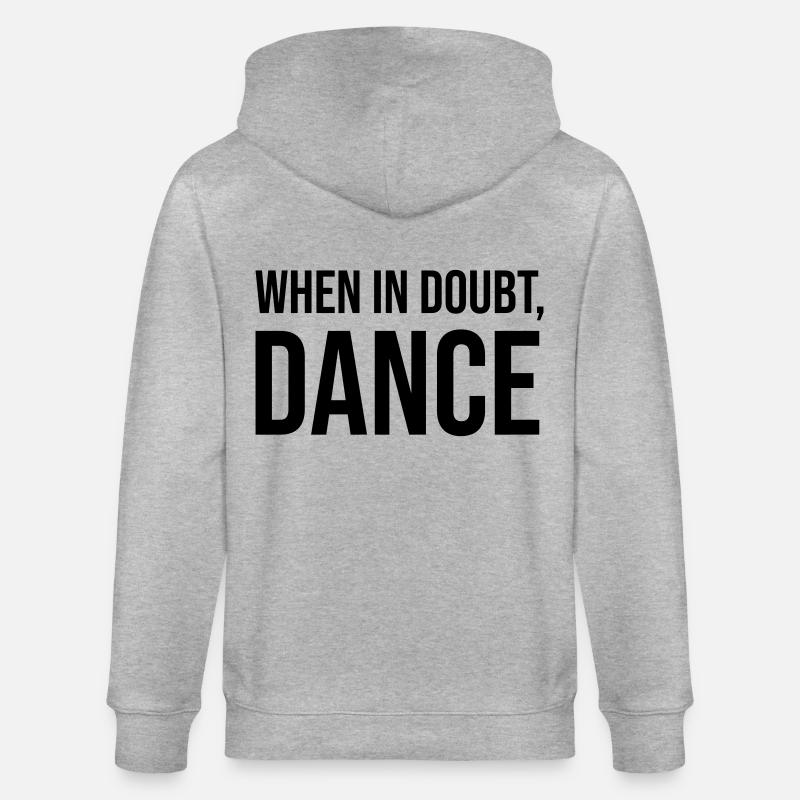 En cas de doute Danse - Veste à capuche bio CULTIVATOR Stanley/Stella Unisexe - gris chiné