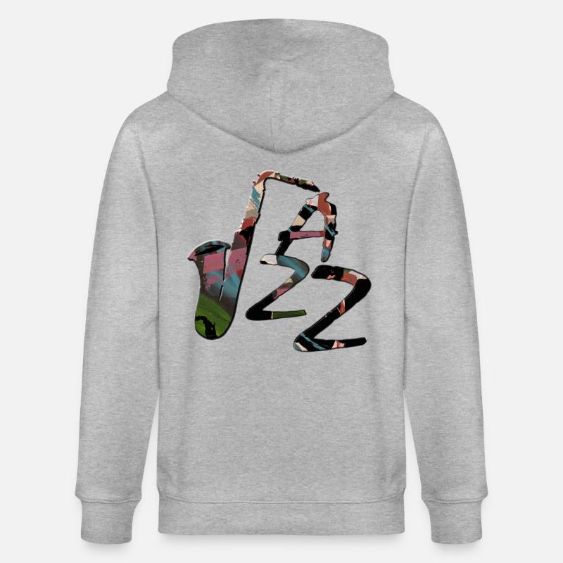 JAZZ - Veste à capuche bio CULTIVATOR Stanley/Stella Unisexe - gris chiné
