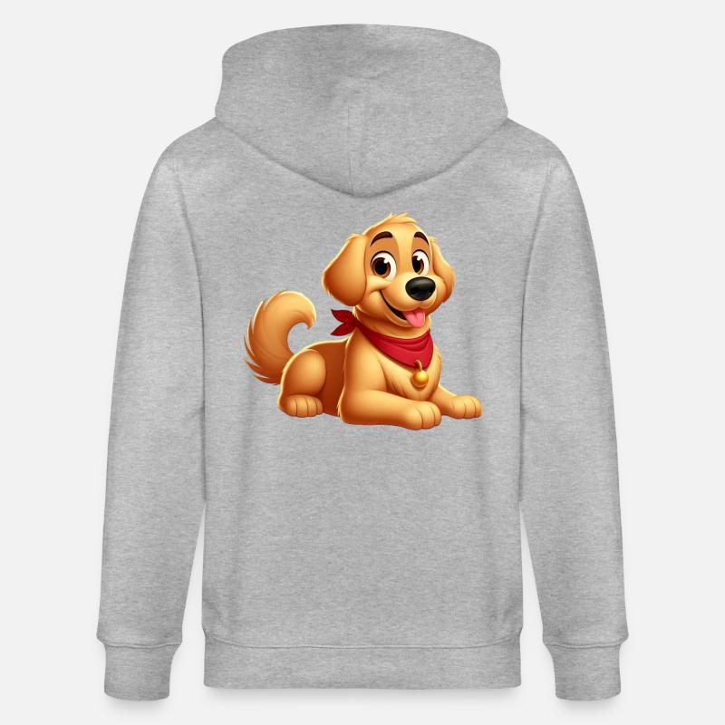 labrador 6 - Veste à capuche bio CULTIVATOR Stanley/Stella Unisexe - gris chiné