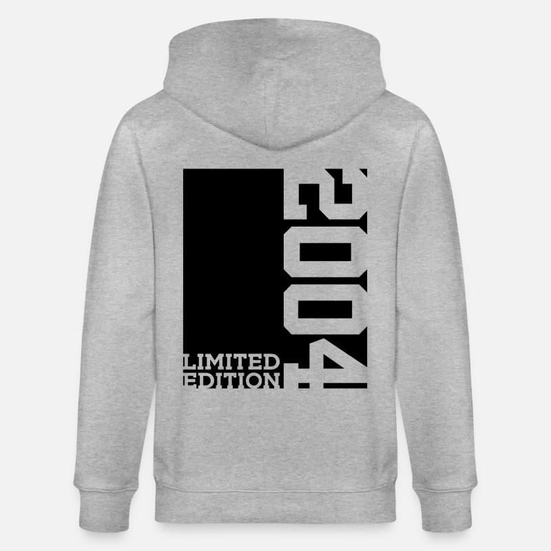 ÉDITION LIMITÉE 2004 22E ANNIVERSAIRE - Veste à capuche bio CULTIVATOR Stanley/Stella Unisexe - gris chiné