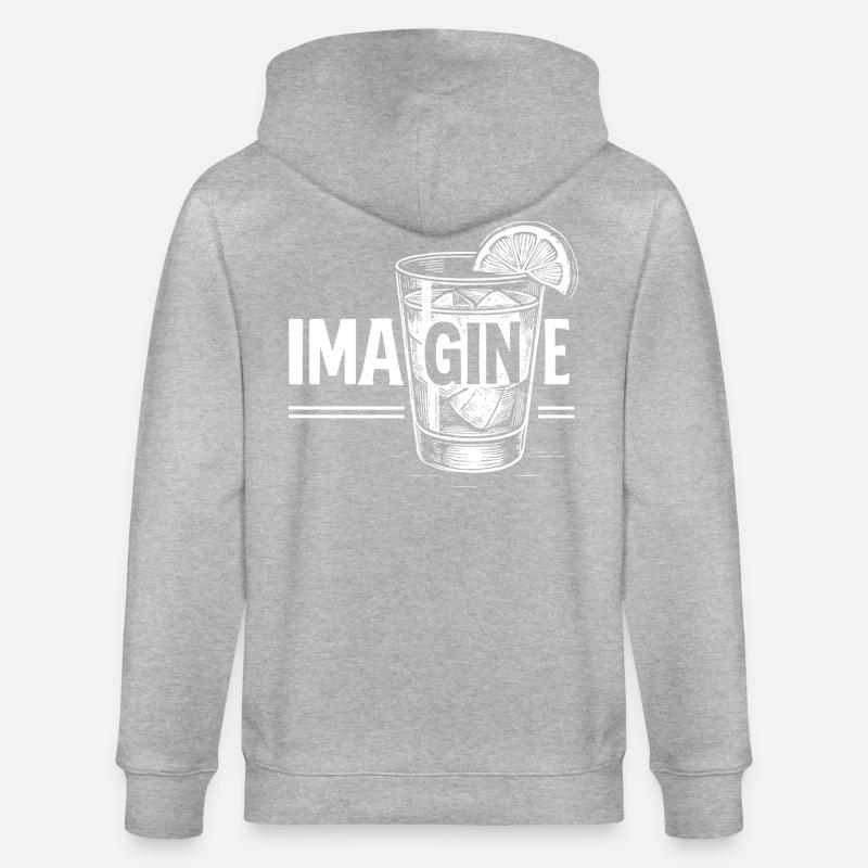 Imagine: Perfekte Geschenkidee! - Stanley/Stella Unisex Bio-Kapuzenjacke CULTIVATOR  - Grau meliert