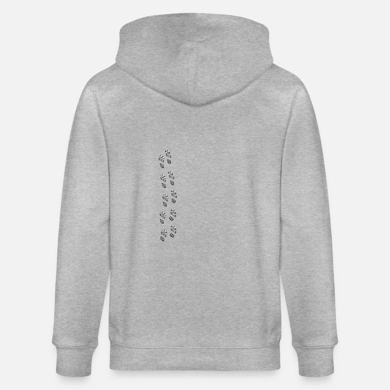 Empreintes - Veste à capuche bio CULTIVATOR Stanley/Stella Unisexe - gris chiné