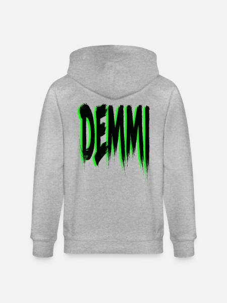 DEMMI - Stanley/Stella CULTIVATOR  Unisex Organic Hooded Jacket - heather grey