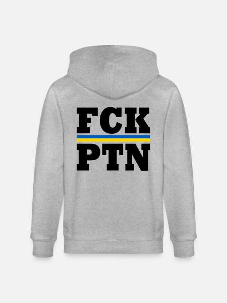 Fck ptn - Veste à capuche bio CULTIVATOR Stanley/Stella Unisexe - gris chiné