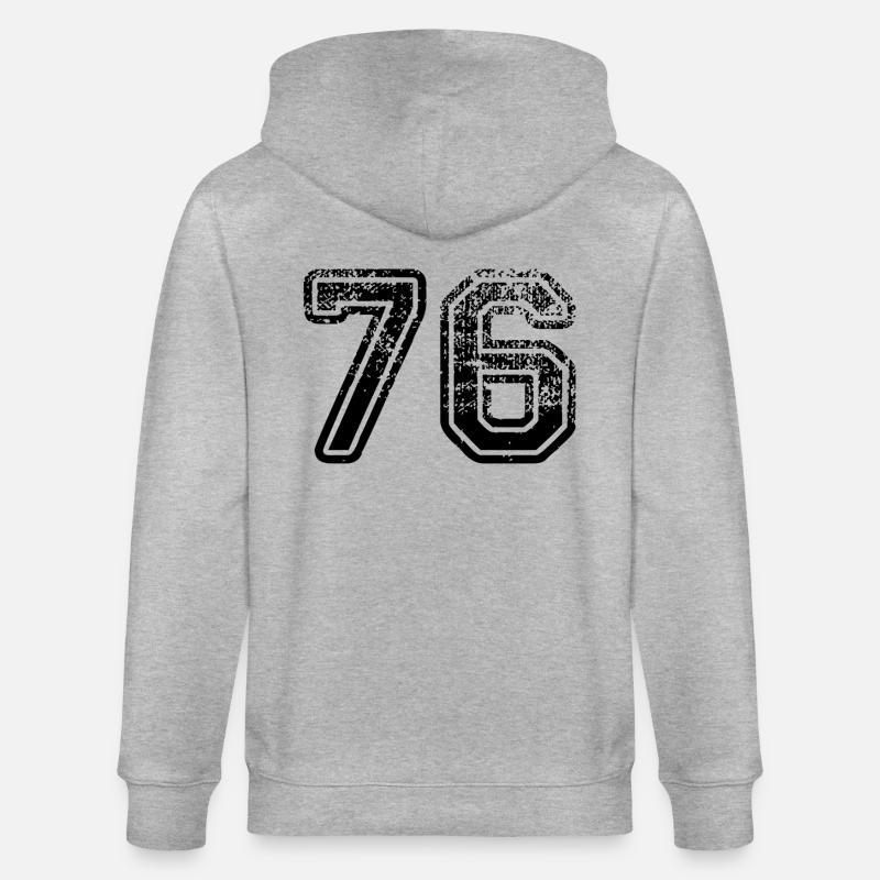 76 - Stanley/Stella Unisex Bio-Kapuzenjacke CULTIVATOR  - Grau meliert