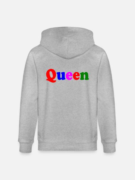 QUEEN - Veste à capuche bio CULTIVATOR Stanley/Stella Unisexe - gris chiné