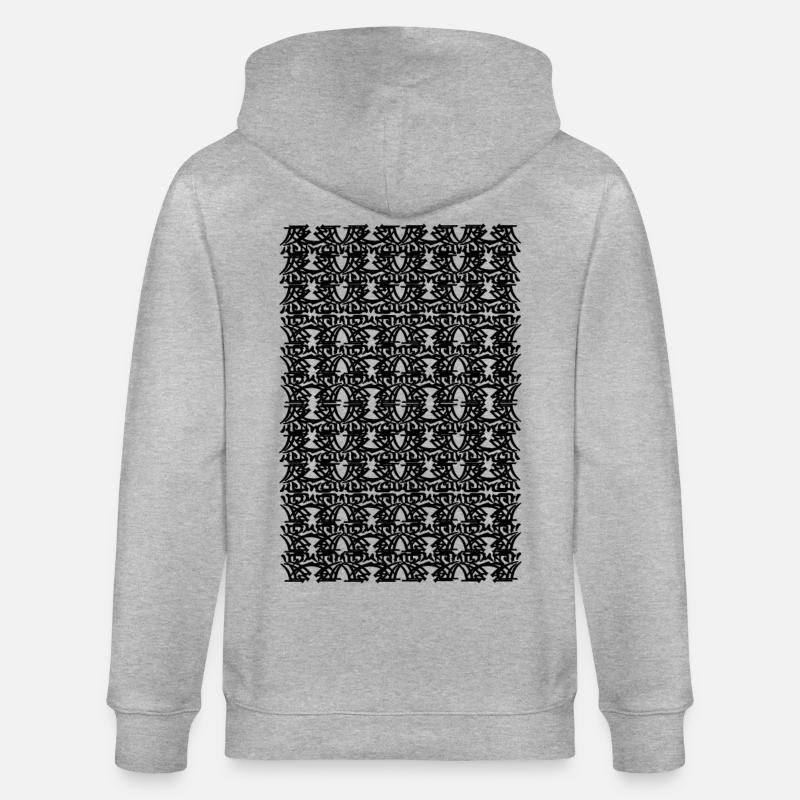 UNI-Structure - Veste à capuche bio CULTIVATOR Stanley/Stella Unisexe - gris chiné