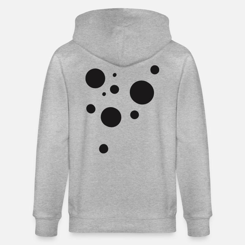 Dots - Veste à capuche bio CULTIVATOR Stanley/Stella Unisexe - gris chiné