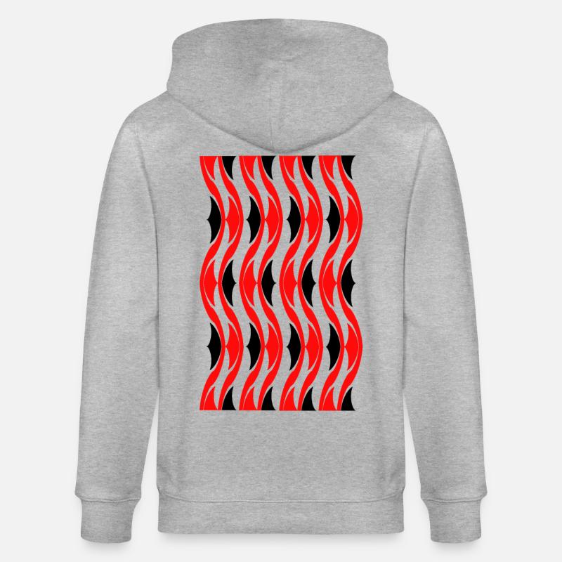 twisted - Stanley/Stella CULTIVATOR  Unisex Organic Hooded Jacket - heather grey