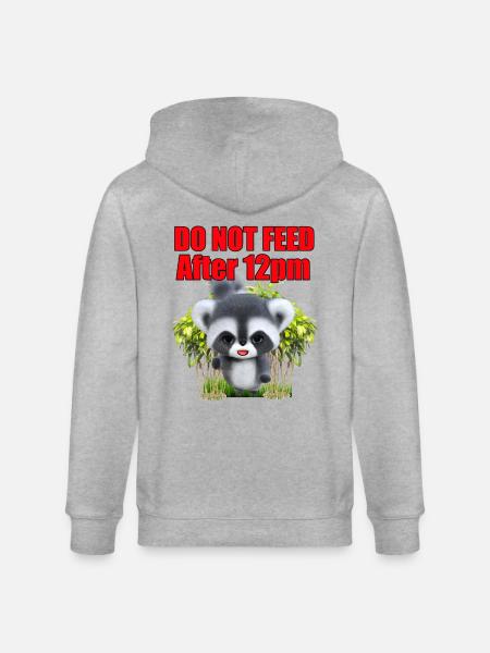 Foder ikke Gremlin - Stanley/Stella økologisk unisex-hættejakke CULTIVATOR  - grå meleret
