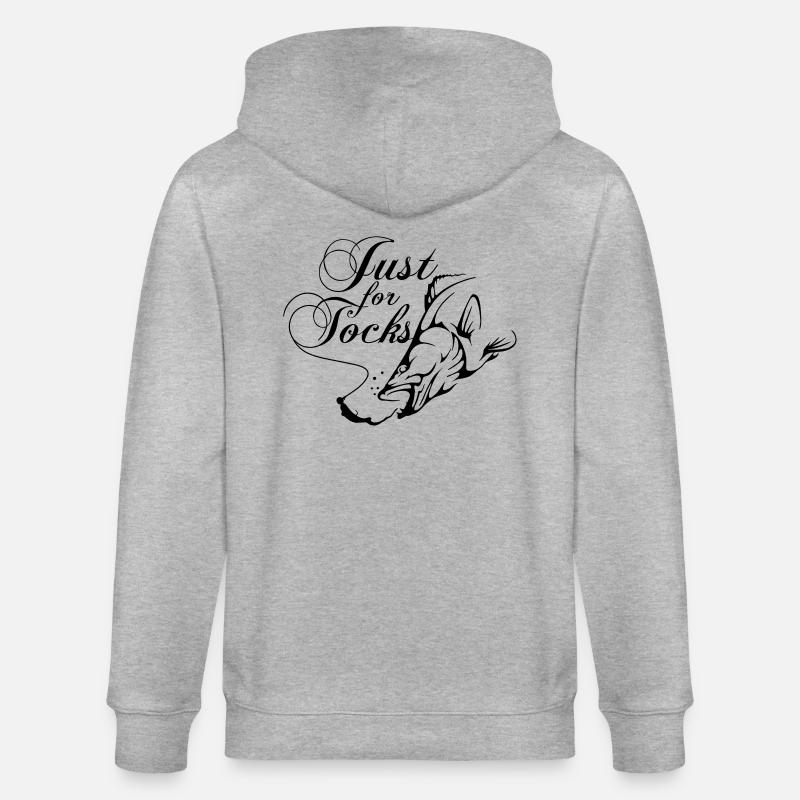Just for tocks - Stanley/Stella Unisex Bio-Kapuzenjacke CULTIVATOR  - Grau meliert
