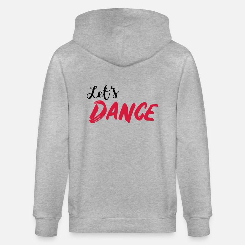 Let's DANCE - Lass uns tanzen - Stanley/Stella Unisex Bio-Kapuzenjacke CULTIVATOR - Grau meliert