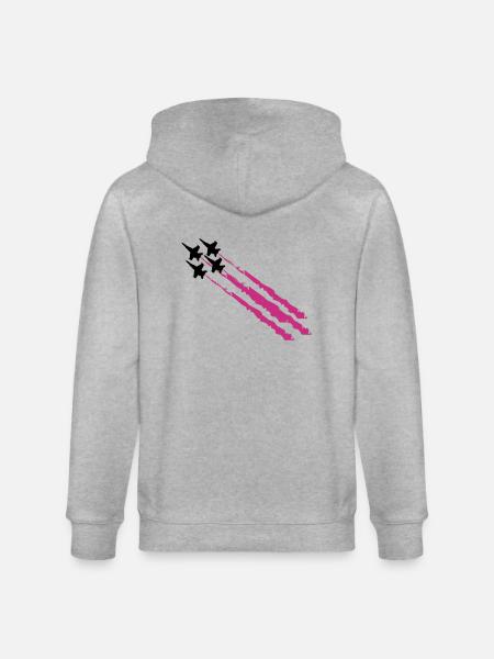 Tornadoes - Stanley/Stella CULTIVATOR Unisex Organic Hooded Jacket - heather grey