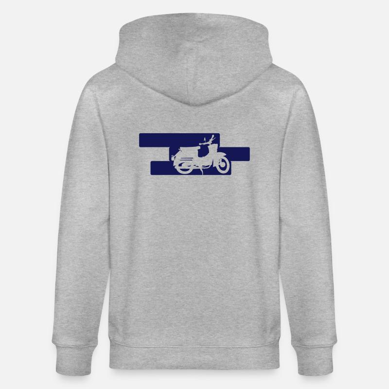 Schwalbe KR50 - Stanley/Stella CULTIVATOR  Unisex Organic Hooded Jacket - heather grey