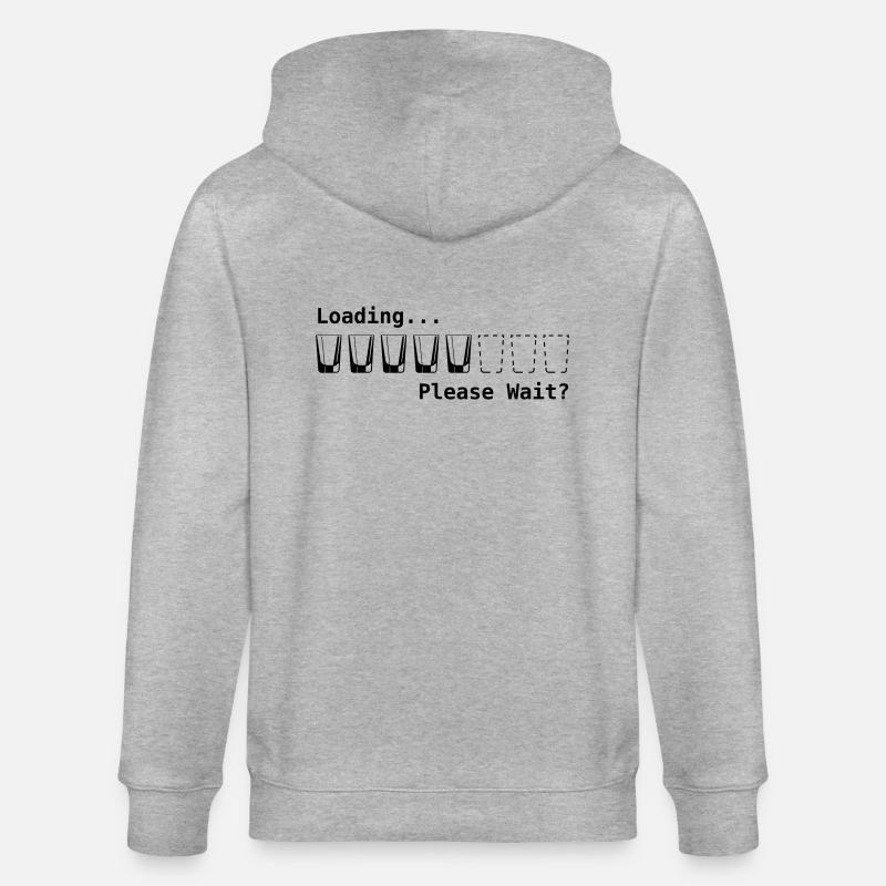 loading please wait - Stanley/Stella Unisex Bio-Kapuzenjacke CULTIVATOR  - Grau meliert