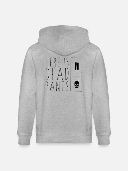 Dead Pants - Stanley/Stella Unisex Bio-Kapuzenjacke CULTIVATOR - Grau meliert