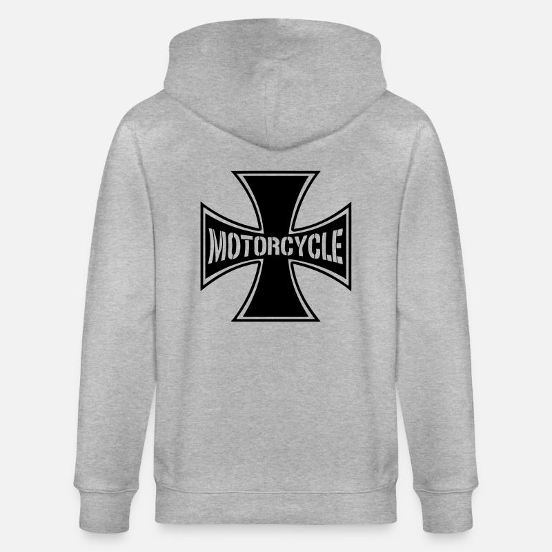 intersection - Veste à capuche bio CULTIVATOR Stanley/Stella Unisexe - gris chiné