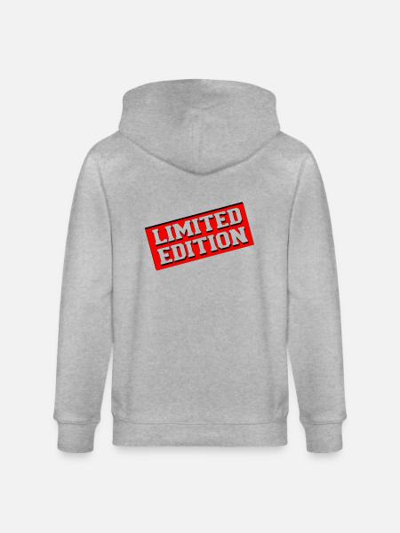limited_edition02 - Stanley/Stella CULTIVATOR Unisex Organic Hooded Jacket - heather grey