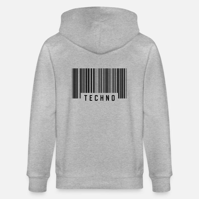 TECHNO - Veste à capuche bio CULTIVATOR Stanley/Stella Unisexe - gris chiné