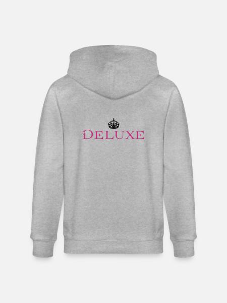 Deluxe Luxus Baby - Stanley/Stella Unisex Bio-Kapuzenjacke CULTIVATOR - Grau meliert