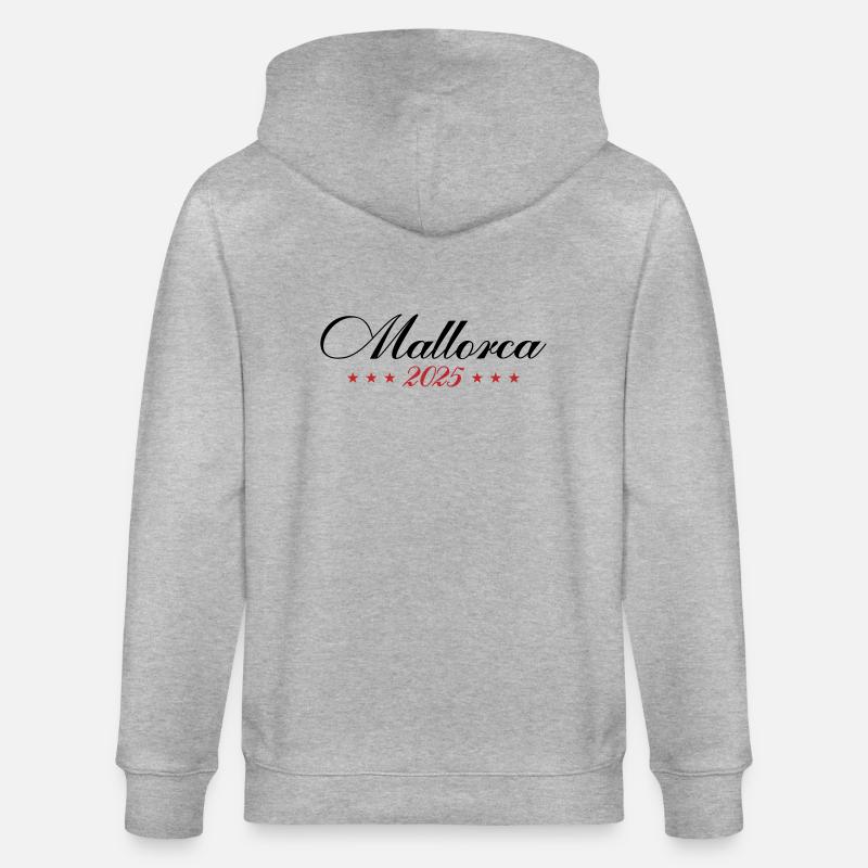 Majorque 2025 - Veste à capuche bio CULTIVATOR Stanley/Stella Unisexe - gris chiné
