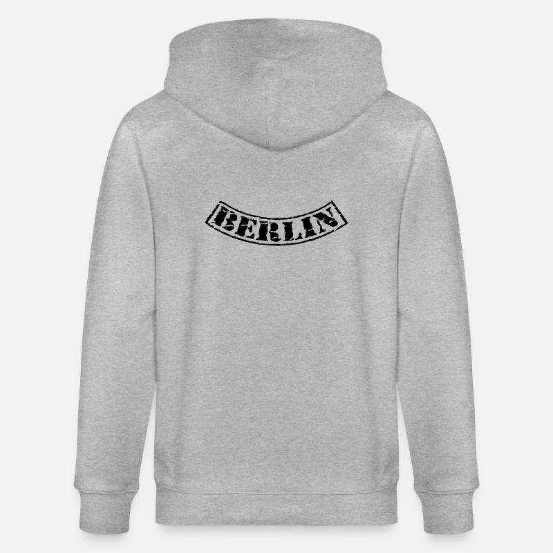 Cou Berlin - Veste à capuche bio CULTIVATOR Stanley/Stella Unisexe - gris chiné
