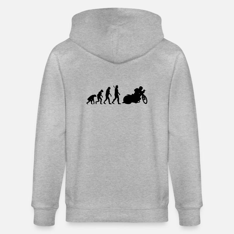 Speedway - Veste à capuche bio CULTIVATOR Stanley/Stella Unisexe - gris chiné