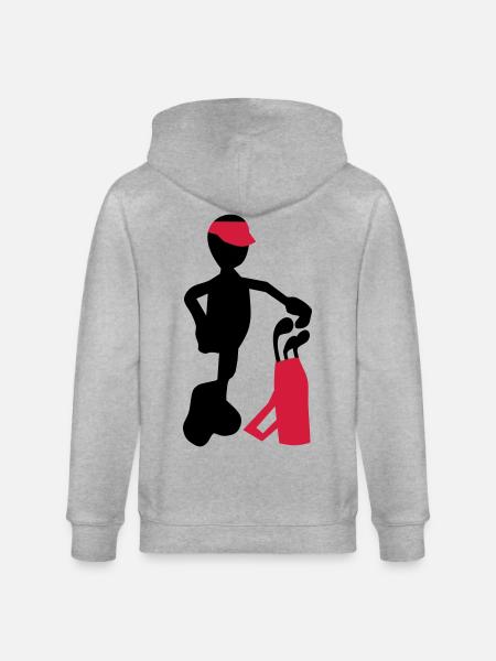 golf - Veste à capuche bio CULTIVATOR Stanley/Stella Unisexe - gris chiné