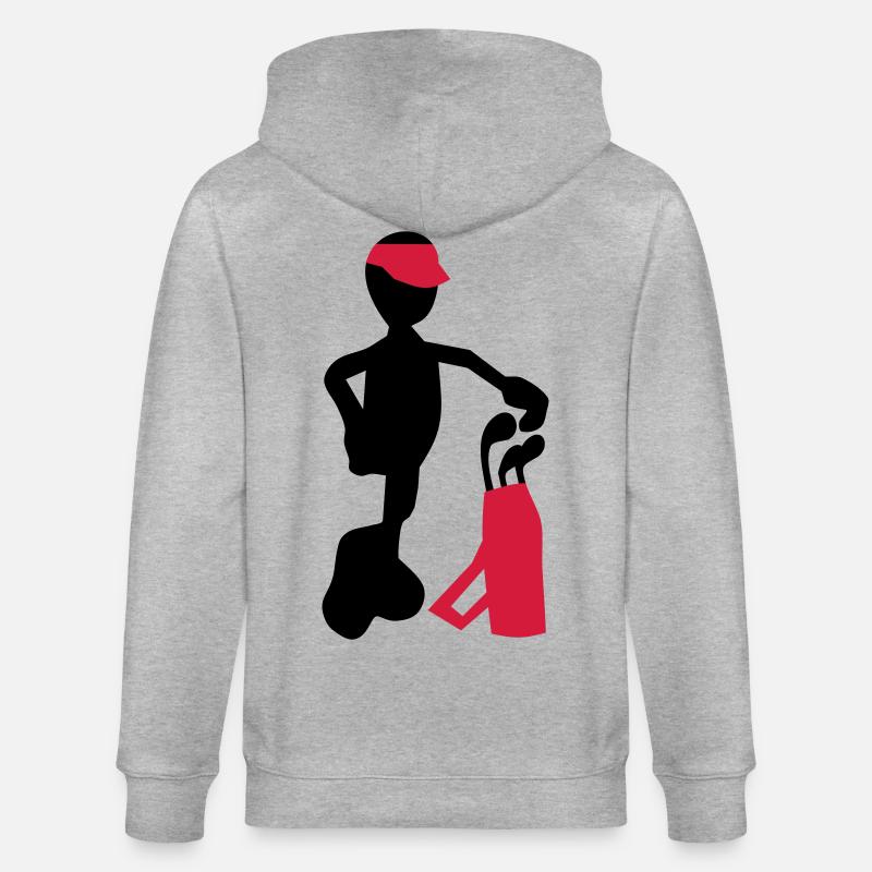 golf - Veste à capuche bio CULTIVATOR Stanley/Stella Unisexe - gris chiné