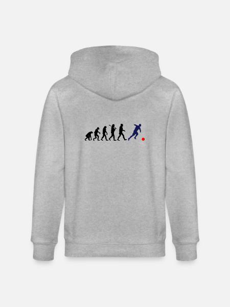 EVOLUTION FOOTBALL - Veste à capuche bio CULTIVATOR Stanley/Stella Unisexe - gris chiné