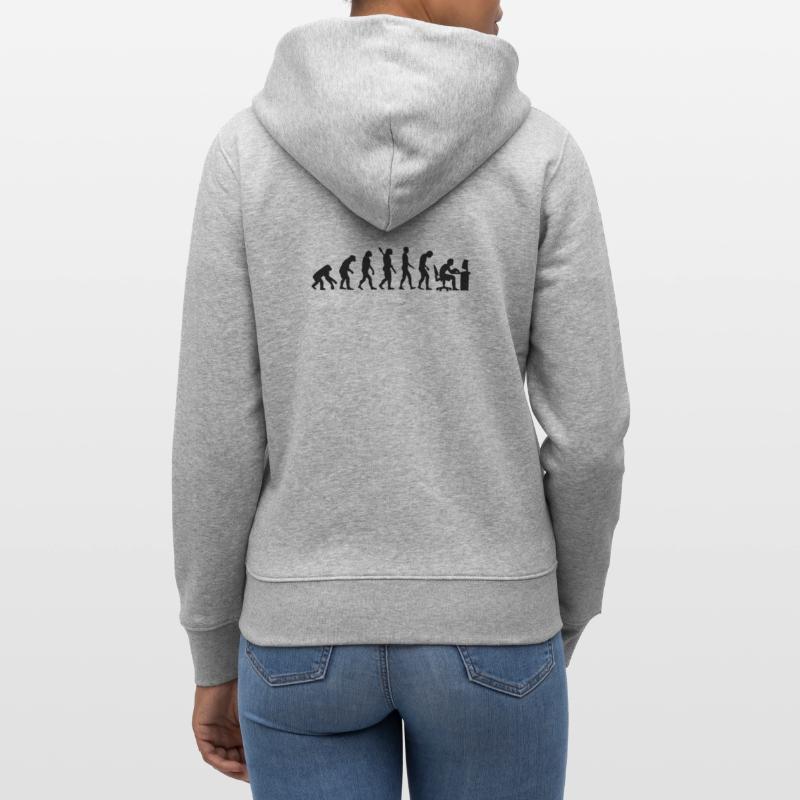 Evolution computer Stanley/Stella CULTIVATOR  Unisex Organic Hooded Jacket