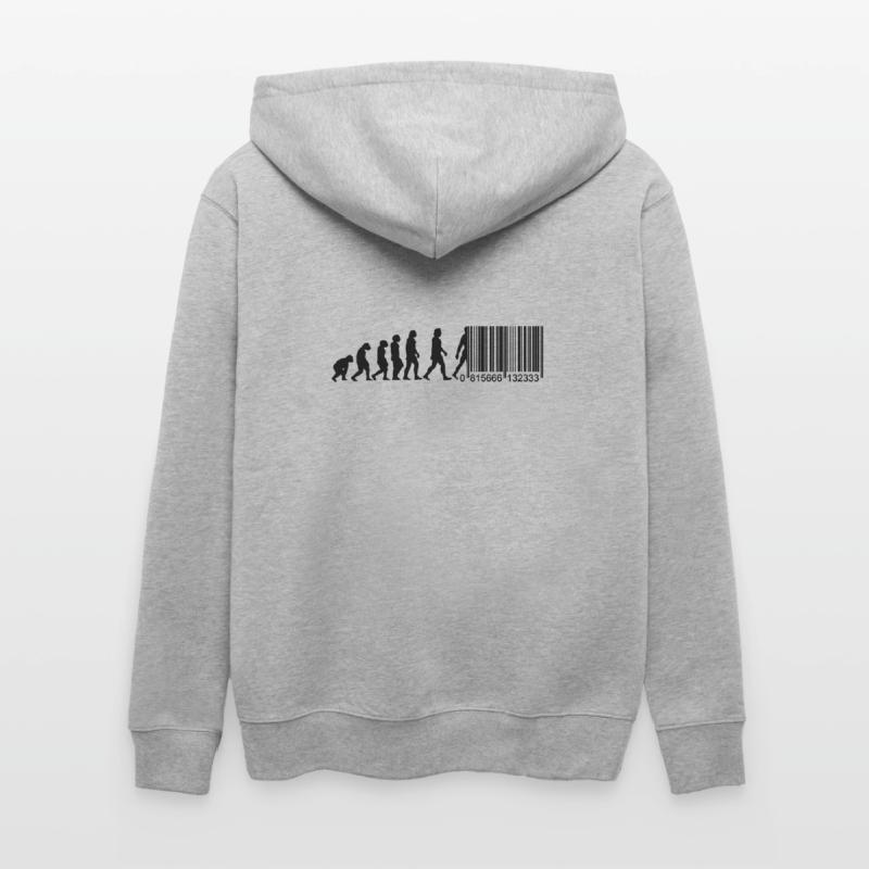 Barcode Evolution Stanley/Stella Unisex Bio-Kapuzenjacke CULTIVATOR 