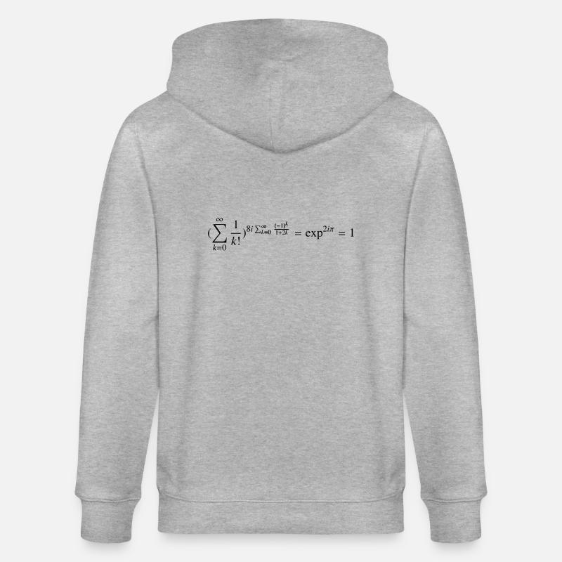 Keep it Simple - Stanley/Stella CULTIVATOR  Unisex Organic Hooded Jacket - heather grey