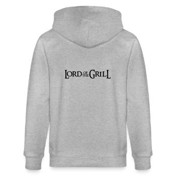 Lord of the grill - Veste à capuche bio CULTIVATOR Stanley/Stella Unisexe - gris chiné - Dos - Luana (180cm)