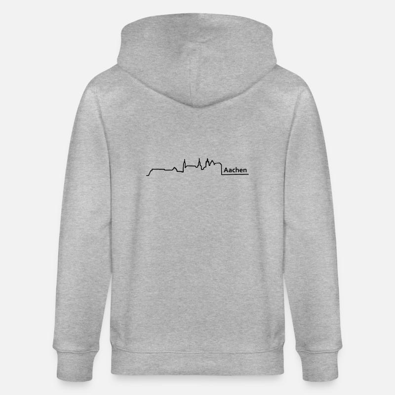 aachen horizon - Veste à capuche bio CULTIVATOR Stanley/Stella Unisexe - gris chiné