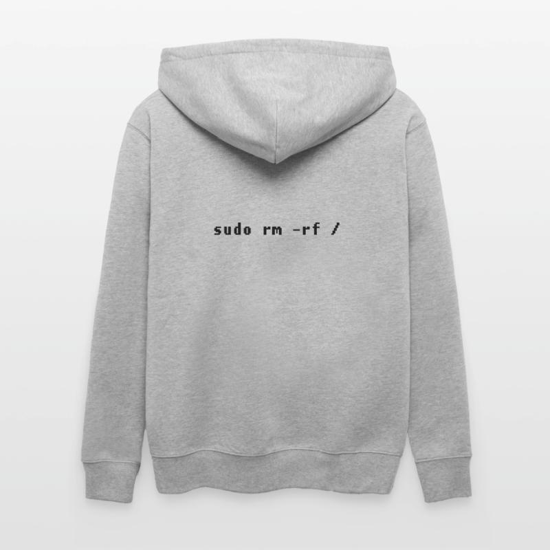 Conception drôle d'admin de Linux Veste à capuche bio CULTIVATOR Stanley/Stella Unisexe