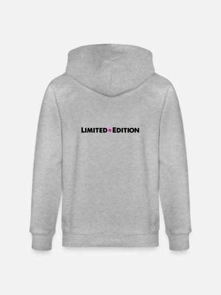 Limited Edition - Stanley/Stella CULTIVATOR  Unisex Organic Hooded Jacket - heather grey