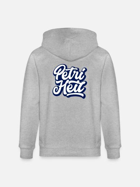 Petri Heil - Stanley/Stella Unisex Bio-Kapuzenjacke CULTIVATOR  - Grau meliert