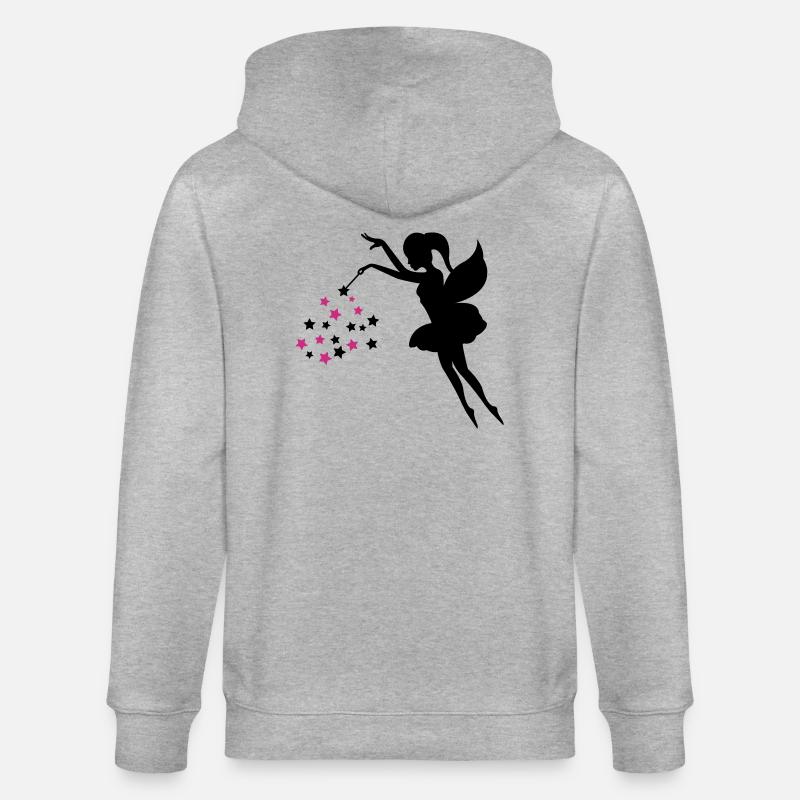 fee2 - Stanley/Stella Unisex Bio-Kapuzenjacke CULTIVATOR  - Grau meliert