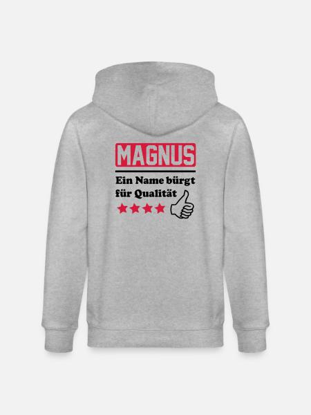 magnus - Stanley/Stella CULTIVATOR  Unisex Organic Hooded Jacket - heather grey
