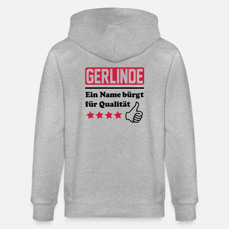 gerlinde - Veste à capuche bio CULTIVATOR Stanley/Stella Unisexe - gris chiné