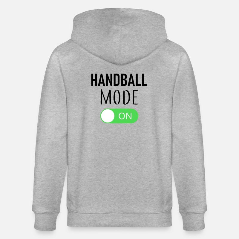 Mode handball aaa activé - Veste à capuche bio CULTIVATOR Stanley/Stella Unisexe - gris chiné