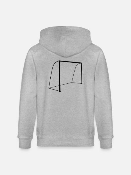 Ziel - Stanley/Stella Unisex Bio-Kapuzenjacke CULTIVATOR - Grau meliert