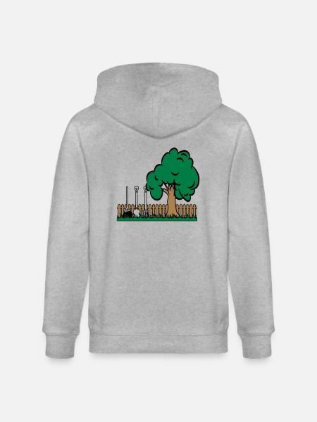 Garden baumgarten tools - Stanley/Stella CULTIVATOR Unisex Organic Hooded Jacket - heather grey