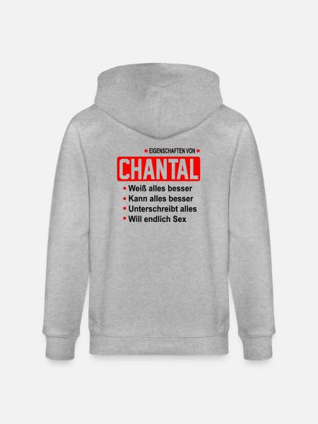 chantal - Stanley/Stella Unisex Bio-Kapuzenjacke CULTIVATOR  - Grau meliert