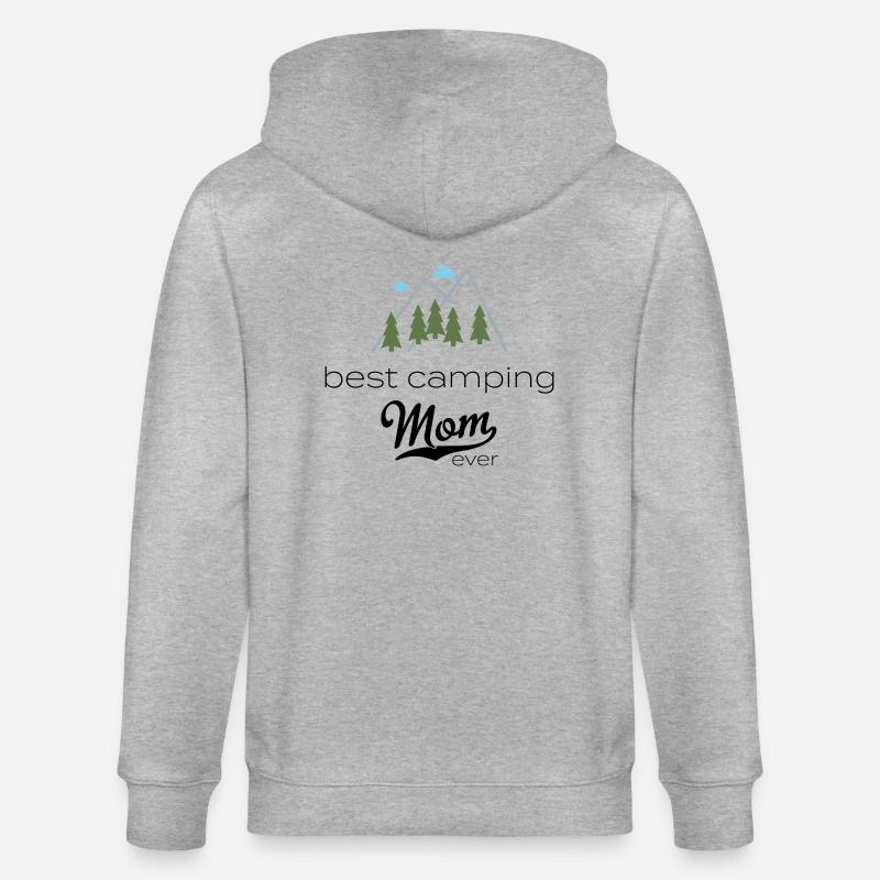 camper - Stanley/Stella CULTIVATOR  Unisex Organic Hooded Jacket - heather grey