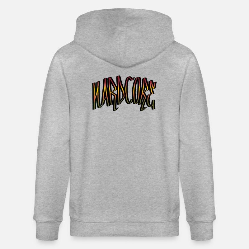 hardcore V2.1 - Veste à capuche bio CULTIVATOR Stanley/Stella Unisexe - gris chiné