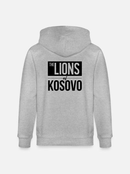 The Lions - Stanley/Stella Unisex Bio-Kapuzenjacke CULTIVATOR  - Grau meliert